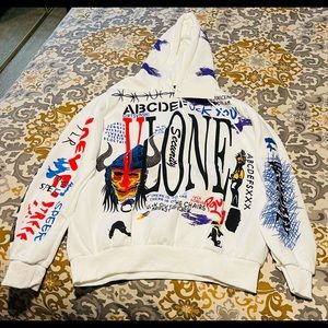 Vlone Graffiti Hoodie